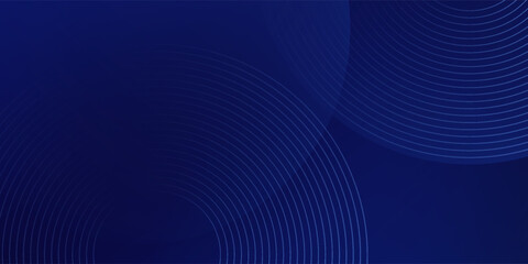 blue geometric abstract background overlap layer on bright space with lines effect decoration. modern graphic design element circles style concept for banner.