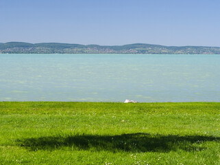 Lake Balaton Shoreline Panorama