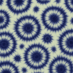 Seamless Print Shibori pattern and tie-dye allover textile Shibori allovers pattern design