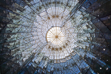 Unique geometric structure architectural dome