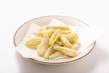 らっきょう　から揚げ