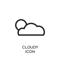 CLOUDY WEATHER ICON