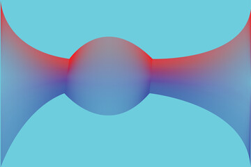 Candy apple red and blue color back round made by adobe illustrator.