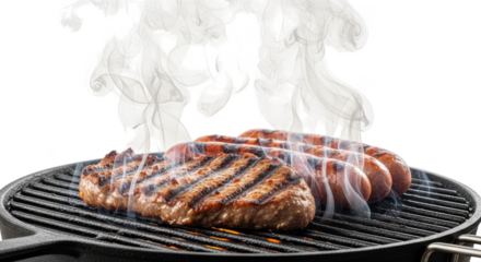 Grilled delights sizzle on smoky grate