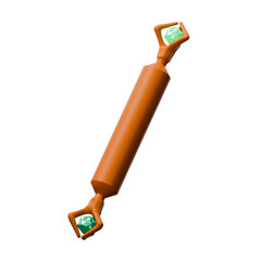 Rolling Pin 3D Icon