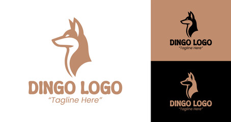 Stylish Dingo Logo Design for Branding with Minimalist and Modern Appeal