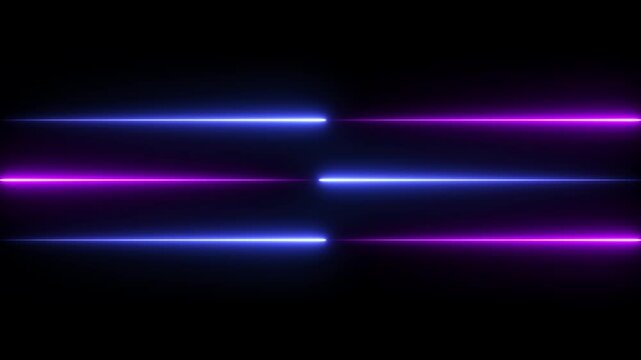 Glowing line icon neon animation on black background. Lasers - mov - abstract light background, abstract background, abstract background with lights.