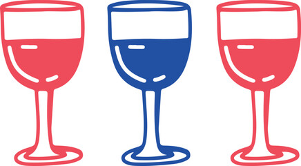 Restaurant alcoholic drink Line art	
