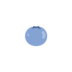 A cute, round blue creature floating in a minimalist white space, evoking a sense of calm