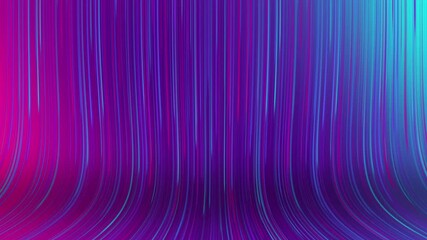 Colorful neon bright pink, blue and white lines falling down. Seamless looping abstract background animation video. - Powered by Adobe