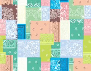seamless pattern with christmas trees