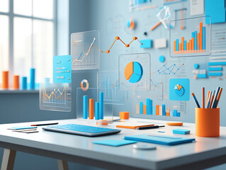 Data analytics visualization dashboard business intelligence and reporting