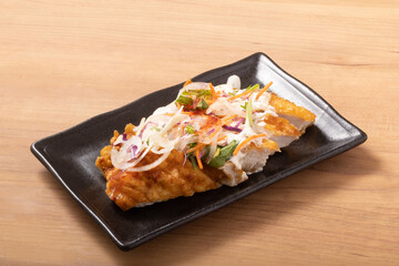 チキン南蛮　あんかけ
