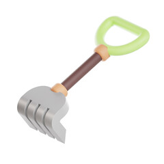Hand Rake 3D Icon