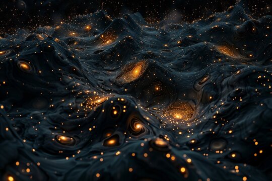 Dark Matter Flow: Abstract Cosmic Fields in Minimalist Space