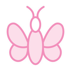 Butterfly duotone line icon , vector, pixel perfect, illustrator file   
