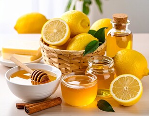 Miód i cytryna - naturalne składniki domowych kosmetyków