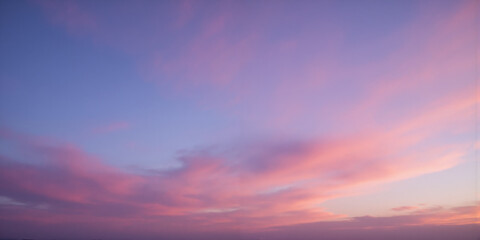 Serene Sky Purple and Blue Gradient a simple and serene sky with a gradient of soft purple and blue.