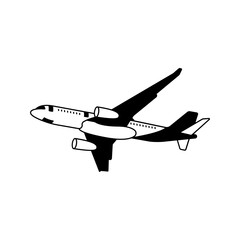 vector illustration of airplane