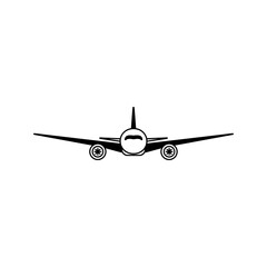 airplane isolated on white background