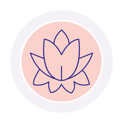 Water Lily vector, pixel perfect, illustrator file 
