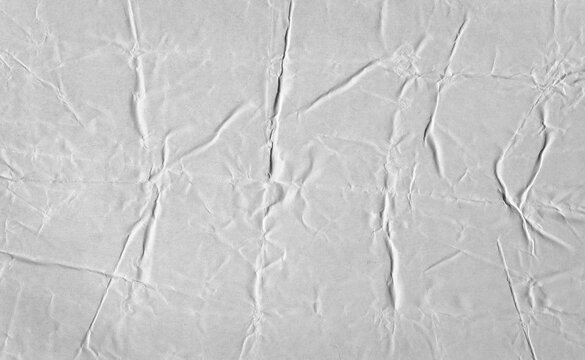 PNG Creased paper overlay texture effect, wrinkled paper surface, glued label