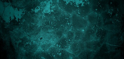 Vivid teal-toned background featuring unique textures, slight cracks, and abstract patterns ideal for artistic or design projects adding character with its visually striking aesthetic.