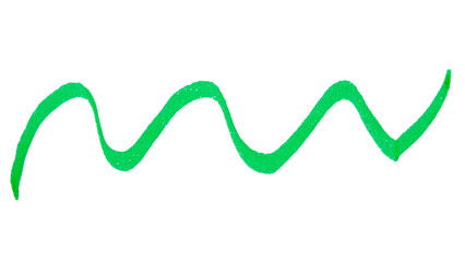 PNG Green hand drawn marker pen stroke line transparent background design element doodle scribble underline