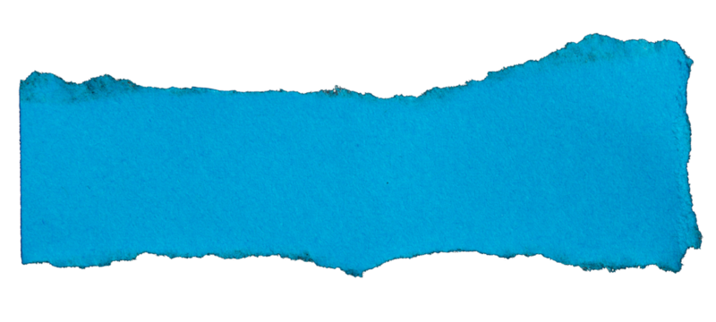 PNG Ripped blue paper torn edges with transparent background paper tear