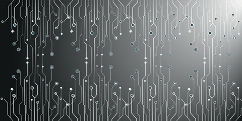 modern hexagon black background banner futuristic business data technology modern concep