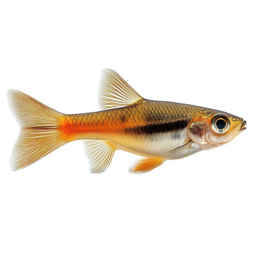 Mosquitofish isolated on transparent background.
