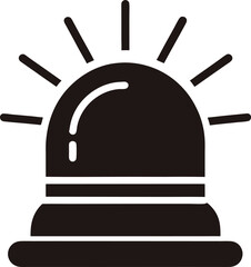 vector illustration of a black and white car