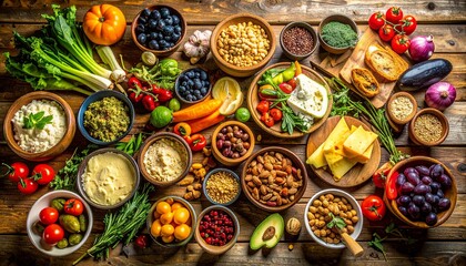 Farm-to-Table Feast A Vibrant Collection of Fresh, Wholesome Ingredients