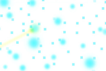 Naklejka premium blue and white abstract background with squares2