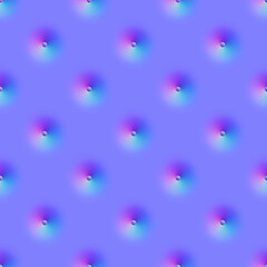 Normal map of wall with many holes (Perfect seamless pattern)