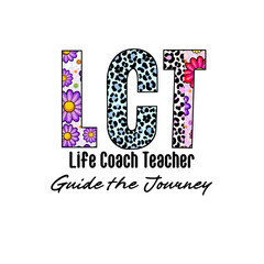 Colorful LCT Design with Flowers and Leopard Print