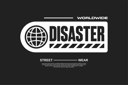 Vector streetwear design ideas concept vector graphic tee design suitable for printing	