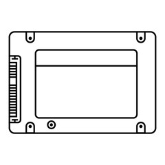SSD Sata Icon