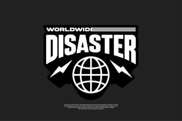 Vector streetwear design ideas concept vector graphic tee design suitable for printing	