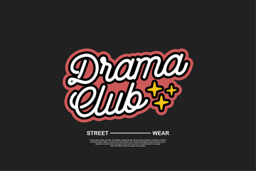 Vector streetwear design ideas concept vector graphic tee design suitable for printing	