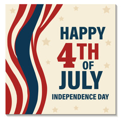 Happy 4th of July Independence Day Celebration