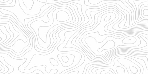 Black and white lines seamless Topographic map patterns, topography line map. Vintage outdoors style. The stylized height of the topographic map contour in lines and contours isolated on transparent.