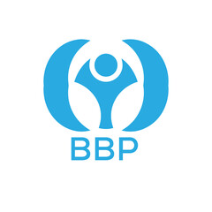 Initial BBP Letter Linked Logo for business and company identity. Modern BBP Letter Logo Vector Template with modern trendy golden logo.
