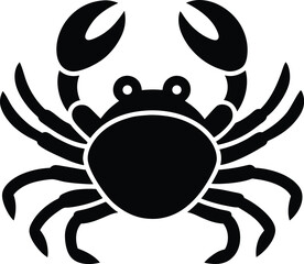 Crab Icon Outline Vector Illustration