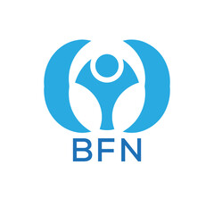 Initial BFN Letter Linked Logo for business and company identity. Modern BFN Letter Logo Vector Template with modern trendy golden logo.
