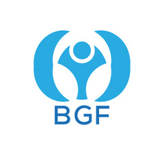 Initial BGF Letter Linked Logo for business and company identity. Modern BGF Letter Logo Vector Template with modern trendy golden logo.
