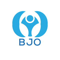 Initial BJO Letter Linked Logo for business and company identity. Modern BJO Letter Logo Vector Template with modern trendy golden logo.
