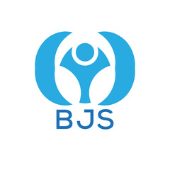 Initial BJS Letter Linked Logo for business and company identity. Modern BJS Letter Logo Vector Template with modern trendy golden logo.
