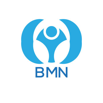 Initial BMN Letter Linked Logo for business and company identity. Modern BMN Letter Logo Vector Template with modern trendy golden logo.
