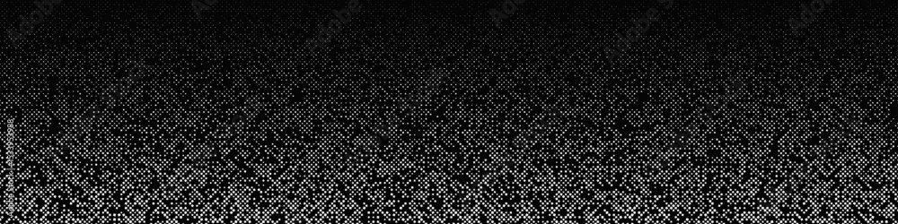Poster monochrome repeating square pattern header background